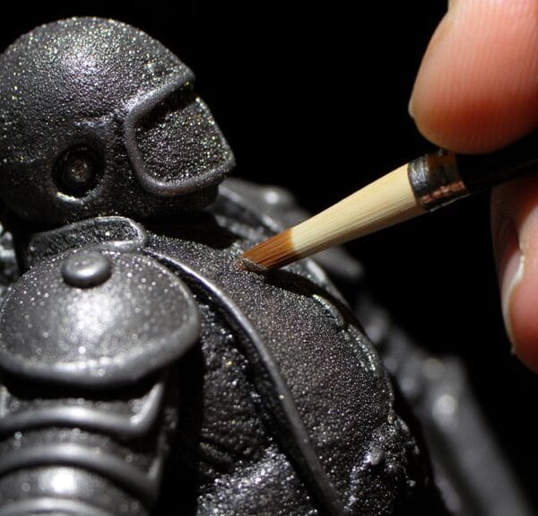 stippling technique for miniatures