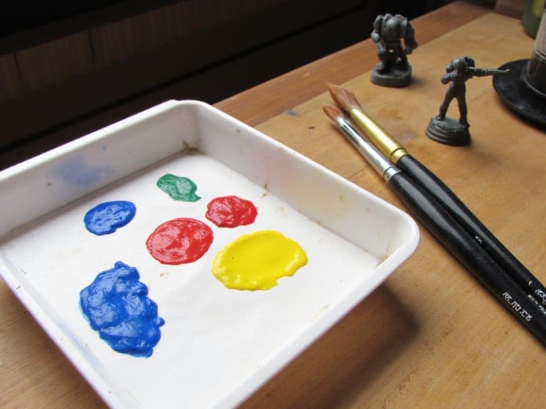 wet palette benefits miniatures painting