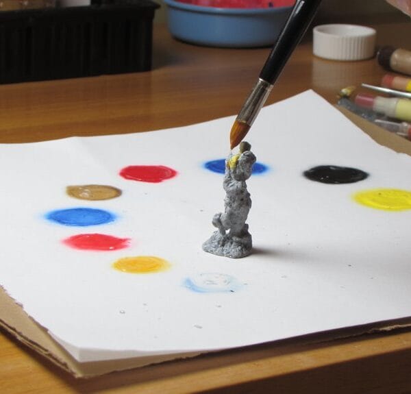wet palette painting technique